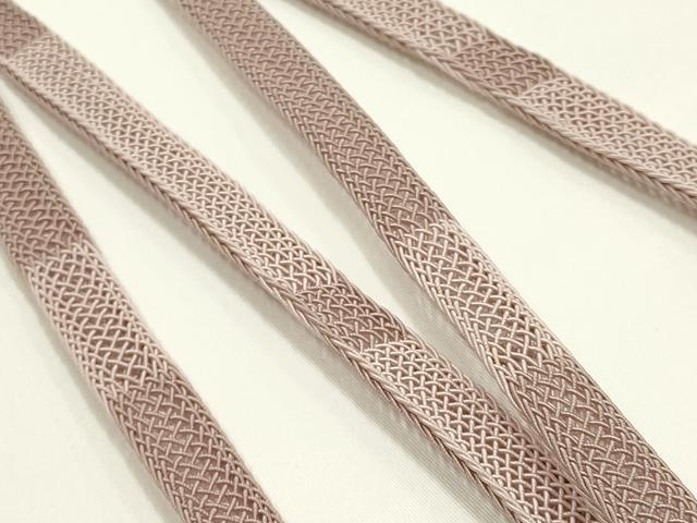 平和屋着物＊夏物　和装小物　上質な帯締め2本セット　平組　レース組　逸品　AABK5445ay
