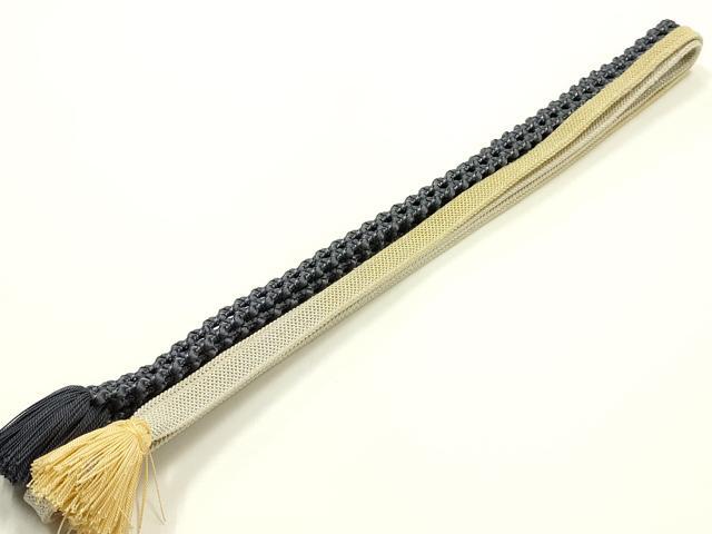 平和屋着物＊夏物　和装小物　上質な帯締め　平組　レース組　金銀糸　暈し　撚り房　逸品　AABK5449ay