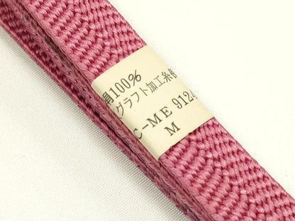 平和屋着物●和装小物　上質な帯締め　笹浪組　暈し　正絹　逸品　未使用　AABK5464ay