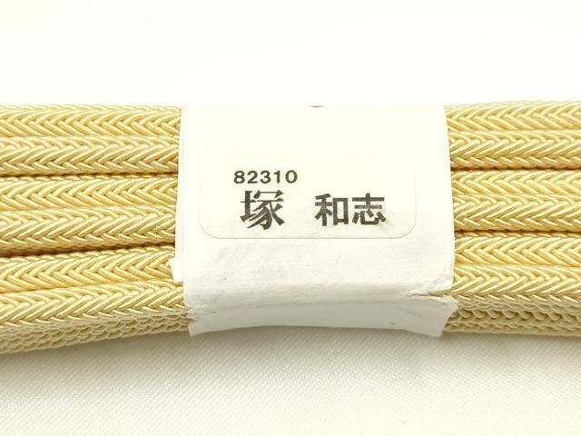 平和屋着物＊夏物　和装小物　上質な帯締め　角朝菊撚房　ひとり十色　正絹　逸品　未使用　AABK5477ay