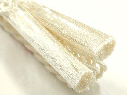 平和屋着物＊夏物　和装小物　上質な帯締め　大正十四年創業 和装小物の老舗 三ッ杵印 紐の渡敬　レース組　逸品　未使用　AABK5478ay