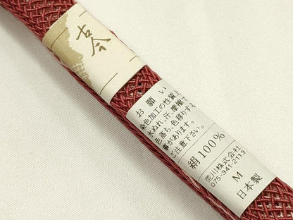 平和屋着物＊夏物　和装小物　上質な帯締め　レース組　正絹　逸品　未使用　AABK5482ay
