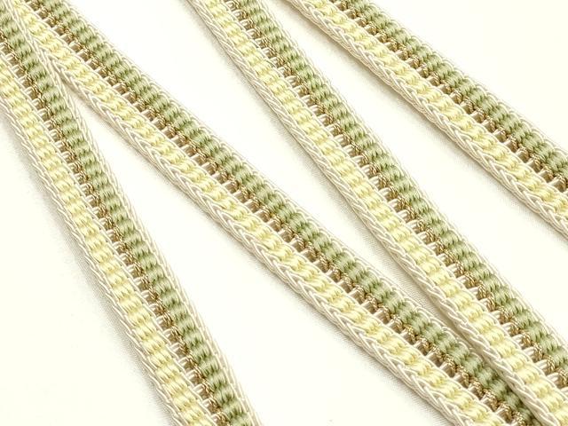 平和屋着物＊夏物　和装小物　上質な帯締め2本セット　レース組　金糸　撚り房　逸品　AABK5486ay