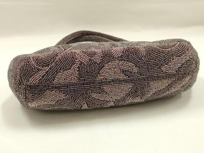 平和屋着物●和装小物　和装バッグ　ハンドバッグ　ビーズバッグ　蔦草花文　逸品　AABK5501ay