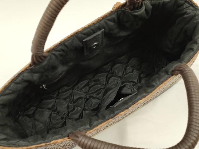 平和屋着物●西陣　川島織物　和装小物　和装バッグ　ハンドバッグ　刺繍　更紗花文　逸品　AABK5532ay