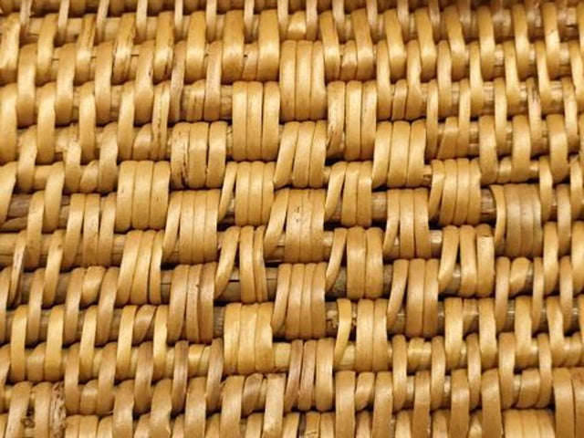 平和屋着物●和装小物　和装バッグ　ハンドバッグ　アタバッグ　籠バッグ　巾着付き　逸品　未使用　AABK5533ay