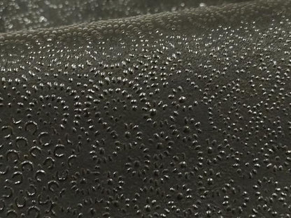 平和屋着物●和装小物　和装バッグ　本印傳　合切袋　巾着　切嵌吉祥文　共箱付き　逸品　AABK5540ay