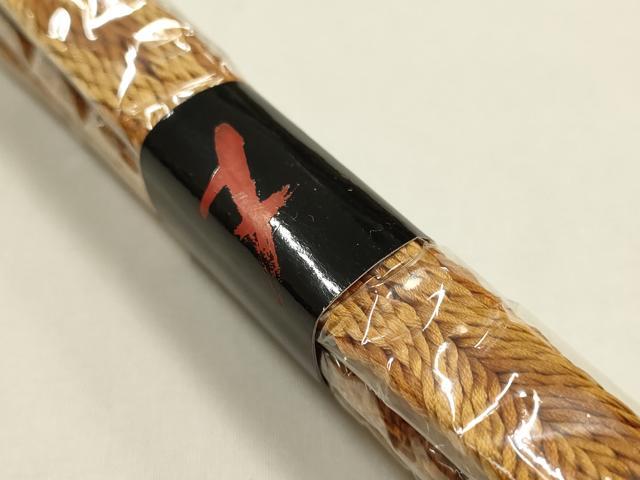 平和屋着物●絞り染色作家　藤井浩　和装小物　帯締め・帯揚げ・伊達衿セット　平組　暈し染め　山吹色　正絹　逸品　未使用　AABK5552ay