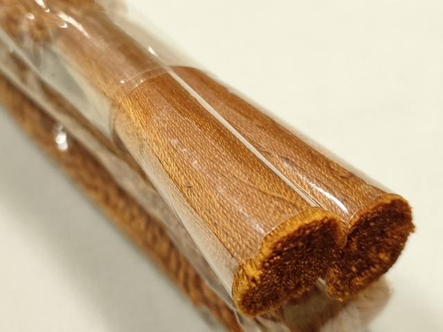 平和屋着物●絞り染色作家　藤井浩　和装小物　帯締め・帯揚げ・伊達衿セット　平組　暈し染め　山吹色　正絹　逸品　未使用　AABK5552ay