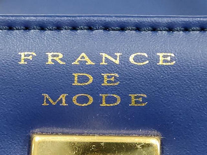 平和屋着物▼和装小物 和装バッグ ハンドバッグ FRANCE DE MODE オーストリッチ型押し 逸品 AABK5573ay
