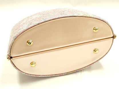 平和屋着物▼和装小物　和装バッグ　ハンドバッグ　花柄　銀糸　金彩　逸品　AABK5579ay