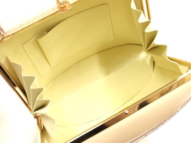 平和屋着物▼和装小物　和装バッグ　ハンドバッグ　花柄　銀糸　金彩　逸品　AABK5579ay