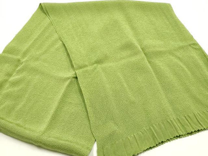 平和屋着物●和装小物　帯締め・帯揚げセット　笹浪組　草木染　正絹　逸品　未使用　AABK5595ay