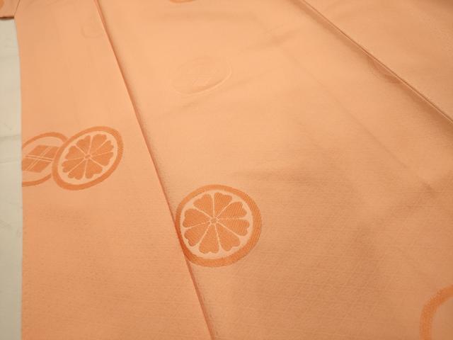 平和屋着物■上質な小紋　花丸文　正絹　逸品　AABK5641sx