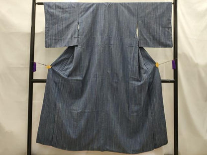 平和屋着物■上質な紬　間道　正絹　逸品　AABK5678sx