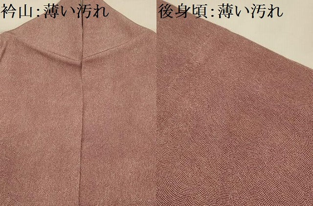 平和屋着物■江戸小紋　鮫小紋柄　正絹　逸品　AABK5680sx
