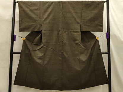 平和屋着物■男性　紬　霞文　正絹　逸品　AABK5681sx