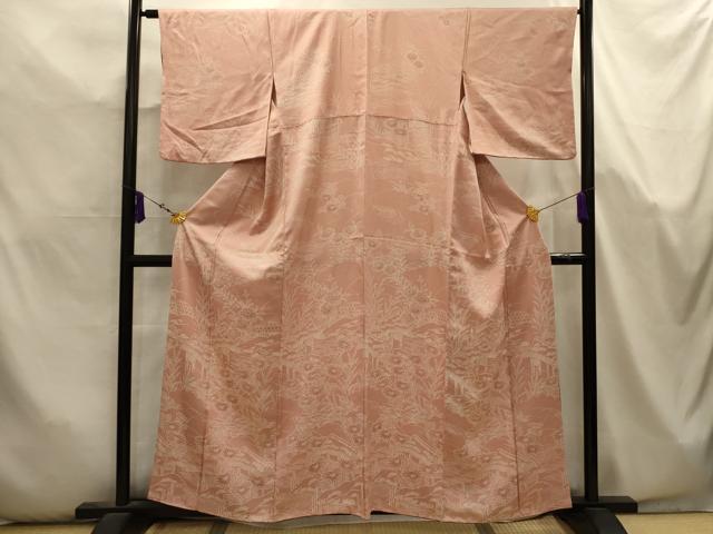 平和屋着物■訪問着　風景文　正絹　逸品　AABK5687sx