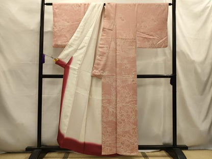 平和屋着物■訪問着　風景文　正絹　逸品　AABK5687sx