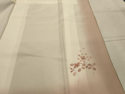 平和屋着物■中国三大刺繍　汕頭刺繍　スワトウ刺繍　訪問着　破れ色紙花文　暈し染め　正絹　逸品　AABK5700sx