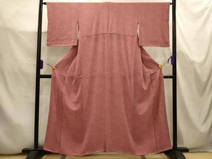 平和屋着物■江戸小紋　大小あられ　正絹　逸品　AABK5709sx