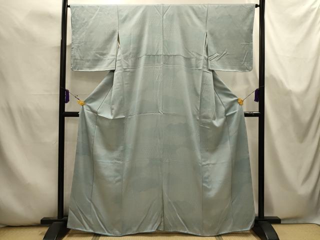 平和屋着物■江戸小紋　雲取り吉祥文　正絹　逸品　AABK5724sx