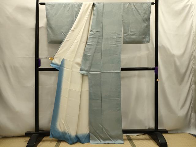 平和屋着物■江戸小紋　雲取り吉祥文　正絹　逸品　AABK5724sx