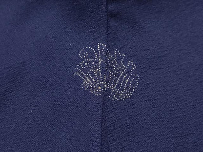 平和屋着物■訪問着　刺繍　草花文　正絹　逸品　AABK5740sx