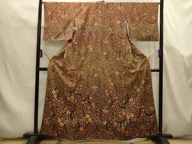 平和屋着物■訪問着　辻が花　暈し染め　金彩　やまと誂製　正絹　逸品　AABK5751sx