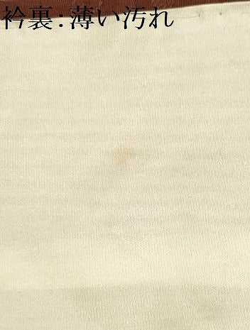 平和屋着物■上質な色無地　花間道地紋　焦茶色　正絹　逸品　AABK5761sx