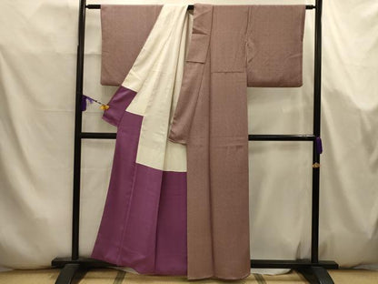 平和屋着物■江戸小紋　吉祥文　正絹　逸品　AABK5771sx