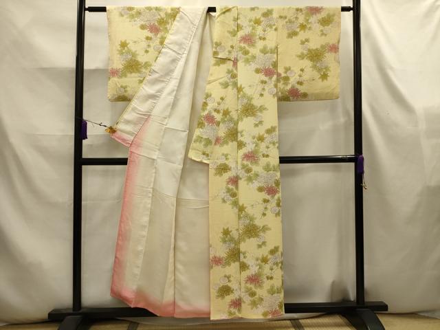平和屋着物■小紋　乱菊　洗える着物　AABK5806sx