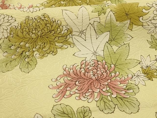 平和屋着物■小紋　乱菊　洗える着物　AABK5806sx