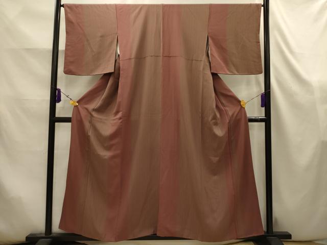 平和屋着物■上質な小紋　花間道　正絹　逸品　AABK5818sx