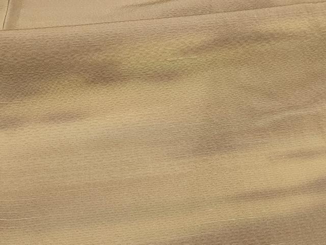 平和屋着物■上質な小紋　お召ちりめん　七彩　雲海ぼかし　反端付き　正絹　逸品　AABK5834sx