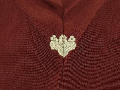 平和屋着物■訪問着　蘇州刺繍　枝垂れ花文　金彩　正絹　逸品　AABK5851sx