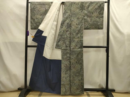 平和屋着物■小紋　草花文　AABK5864sx
