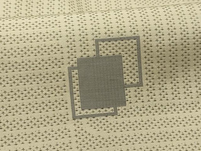 平和屋着物■お召　色紙重ね文　正絹　逸品　AABK5880sx