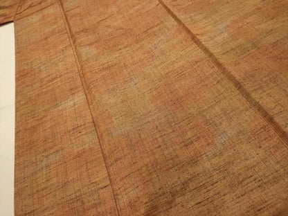 平和屋着物■上質な紬　霞文　正絹　逸品　AABK5884sx