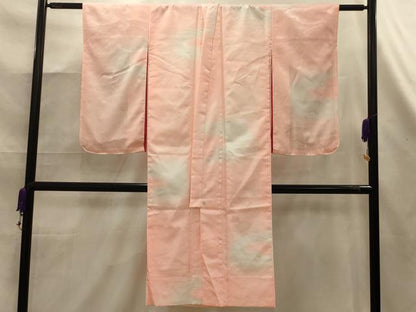 平和屋着物■振袖用長襦袢　袷　雲霞文　暈し染め　洗える着物　AABK5911sx