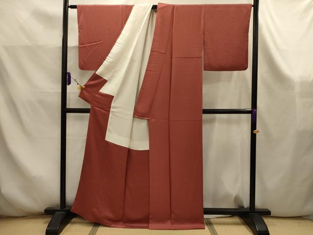 平和屋着物■上質な小紋　作家物　高台寺　正絹　逸品　AABK5933sx