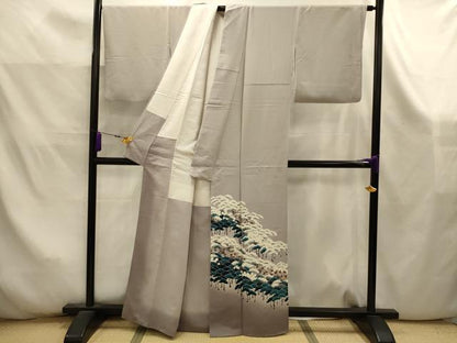 平和屋着物■豪華色留袖　作家物　松文　暈し染め　正絹　逸品　AABK5940sx