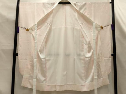 平和屋着物■振袖用長襦袢　無双仕立て　霞枝垂れ花文　暈し染め　洗える着物　AABK5949sx