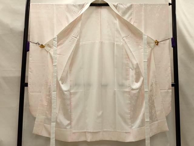 平和屋着物■振袖用長襦袢　無双仕立て　霞枝垂れ花文　暈し染め　洗える着物　AABK5949sx