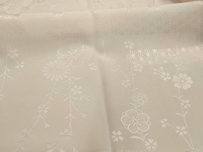 平和屋着物■振袖用長襦袢　無双仕立て　霞枝垂れ花文　暈し染め　洗える着物　AABK5949sx