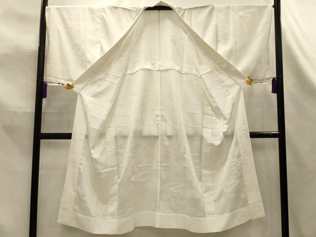 平和屋着物■振袖用長襦袢　無双仕立て　流水花文　洗える着物　AABK5958sx
