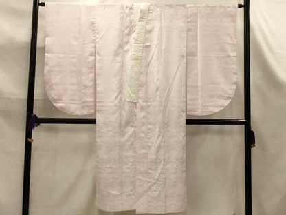 平和屋着物■長襦袢　無双仕立て　花唐草文　洗える着物　AABK5959sx