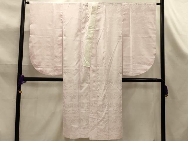 平和屋着物■長襦袢　無双仕立て　花唐草文　洗える着物　AABK5959sx