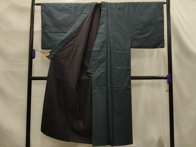 平和屋着物■本場大島紬　100亀甲　総詰め　正絹　逸品　AABK5980sx