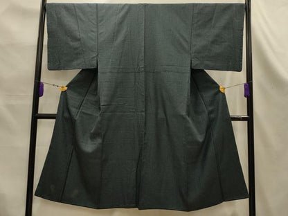 平和屋着物■男性　紬　亀甲絣　正絹　逸品　AABK5981sx